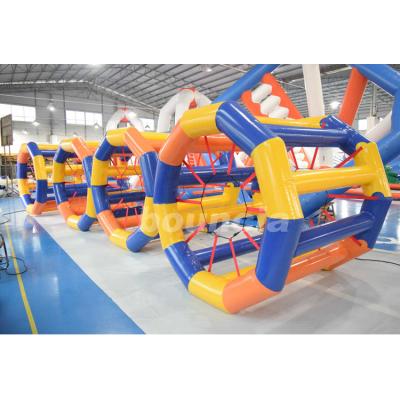 China Bouncia water park exciting inflatable hamster wheel for water park for sale