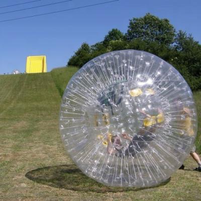 China Clear PVC Or TPU Adult Inflatable Giant Zorb Ball / Body Zorbing Ball For Outdoor Activities for sale