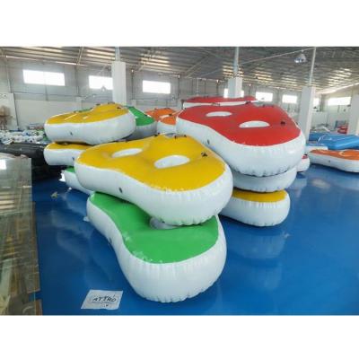 China Colorful Sea People 2 Ski Towable Tube/Ringo For Towable Inflatable Sports for sale