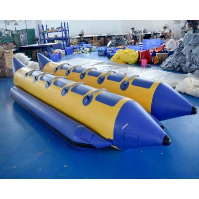 China Ocean Rider Inflatable Banana Boat With Sea People 10 2 Tubes For Sale for sale