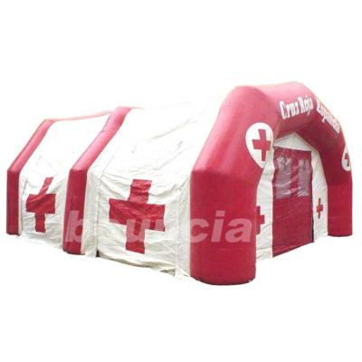 China Bouncia Outdoor Commercial Grade PVC Tarpaulin Inflatable Air Tent Emergency for sale