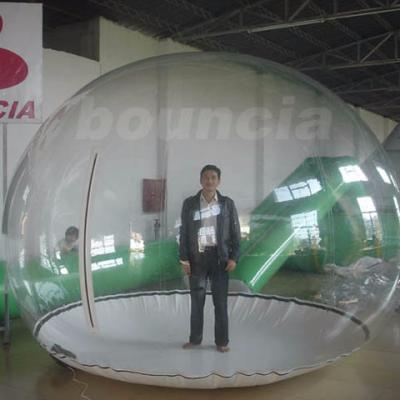 China Promotional PVC Clear Goods Inflatable Toy 0.5mm Display Ball / Snow Globe For Sale for sale