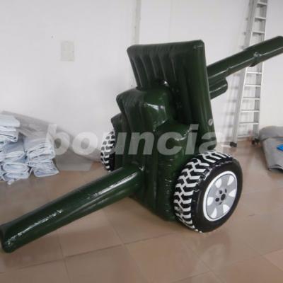 China Outdoor Sports Games PVC Tarpaulin Inflatable Military Tank For Paintball Sports for sale