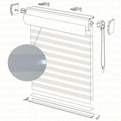 China Zebra Blind Systems Easy Clean Clear 52mm Insertion for sale