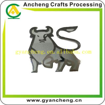 China China Stainless Steel Metal Products Factory Metal Making Bull Shaped Metal Auto Parts for sale