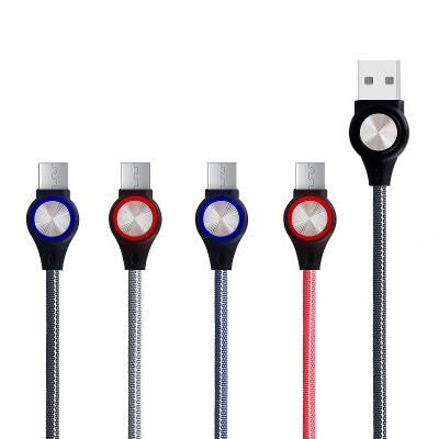 China MP3/MP4 Player Manufacturers Direct Braided USB Cable For Android Mobile Phone Micro USB Type Fast Charging Cable 3A Charger Cable for sale