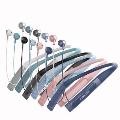 China Sports Neck With Wireless Bluetooth Headset In-Ear Earbuds Stereo Bass Noise Reduction Sustainable And Waterproof for sale