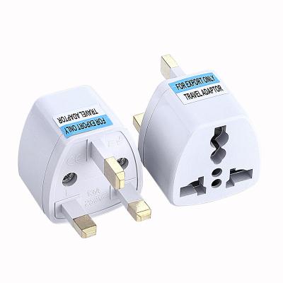 China Residential/General Purpose UK Standard UK Plug Adapter Power Converter Travel Plug Socket Conversion Adapter To Universal Outlet for sale