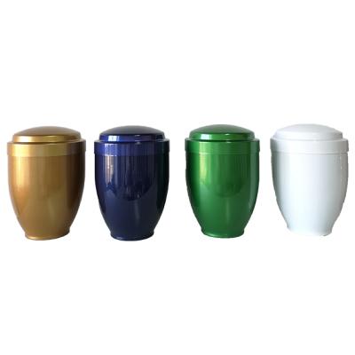 China Factory Style Cremation Ashes Metal Pet Cremation Urn Wholesale Arabic Human Coffin Human Urn for sale