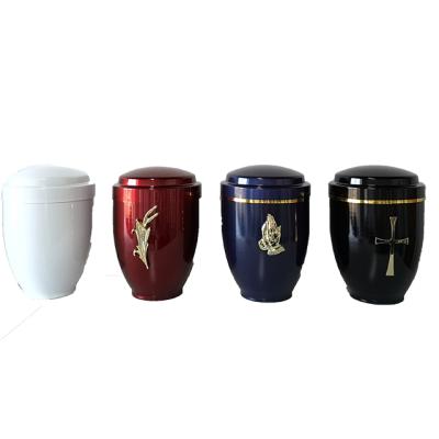 China Burial Arab Ash Prompt Reply Metal Style Factory Direct Sale Biodegradable Cremation Keepsake Urn for sale