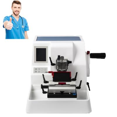 China Roundfin Microtome Machine For Medical Rotary Microtome Lab Types L555*W400*H300mm for sale