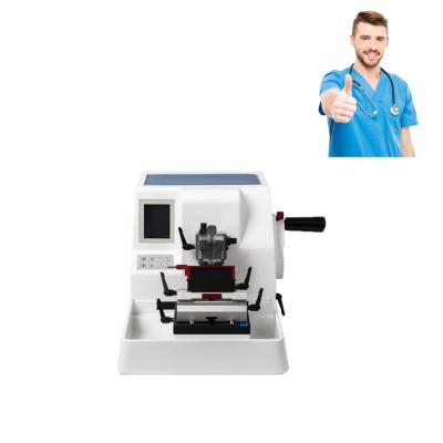 China Roundfin medical ectioning ultra-thin semi-automatic microtome L555*W400*H300mm for sale