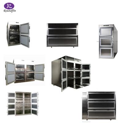 China Hospital Medical Cryogenic Equipment One Two Three Four Six Eight Body 201/304 Stainless Steel Funeral Freezer for sale