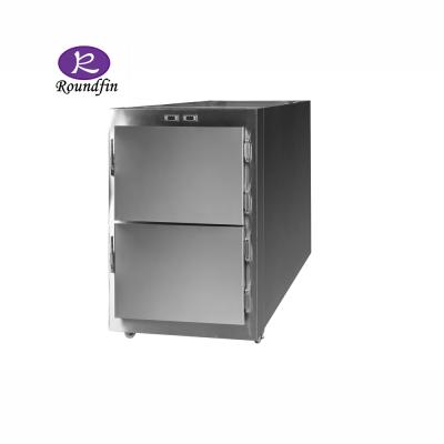 China Custom Made and OEM Accepted ROUNDFIN Factory Price Corpse Freezer Corpse Refrigerator Corpse Mortuary Mortuary Refrigerator for sale