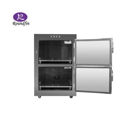 China Custom Made and OEM Accepted ROUNDFIN Factory Supply Corpse Refrigerator Mortuary Refrigerator Corpse Morgue Refrigerartor for sale