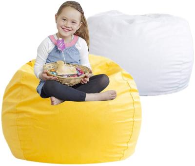 China (Size) Adjustable Bean Bag Chair Kids Lounge Chairs, Big Size Plush Storage Bean Bag Chair For Bean Bag Chairs Kids Toys for sale