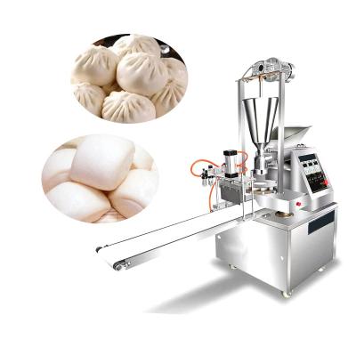 China Starch and cooked flour Hot Sale automatic nepal momo baozi making machine steamed stuffed bun Forming making machine for sale