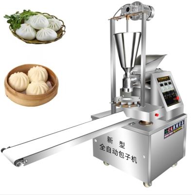 China Save time and hot sale bread rolls maker work soft buns machine momo automatic steamed stuffing small meat filled baozi make machine for sale