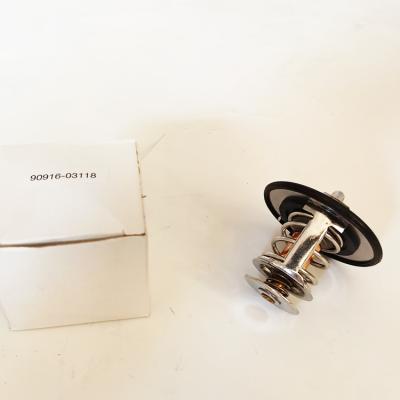 China Metal+Plastic New Sale Good Cooling System Thermostat 90916-03118 For LAND CRUISER 3.0L for sale