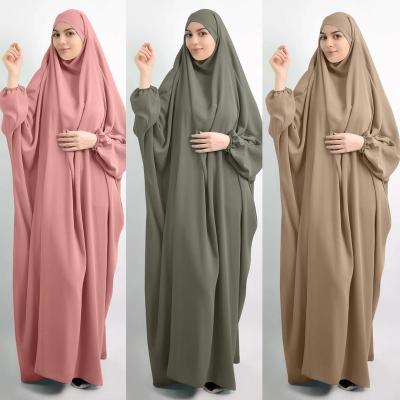 China Hooded Muslim Prayer Robe Hijab Polyester Women Islamic Clothing For Woman for sale