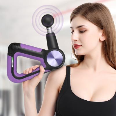 China 2021 New Stronger Power 24v Body Vibration Massager Body Fitness Equipment Muscle Massage Gun for sale