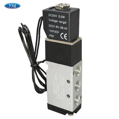 China YYD 4V 110 Mini Hand Lever Pneumatic Solenoid Component Customizable Electronic Gas Valve for sale