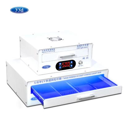 China New Mobile Phone Model YYD Mobile Phone Box Curing UV Curing Tool Faster Efficient Screen Repair for sale