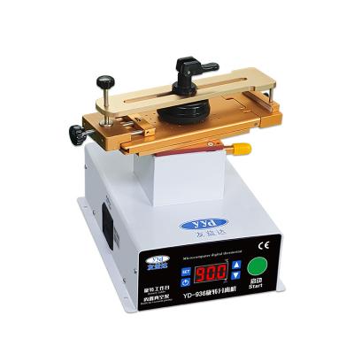 China YYD Hotels Screen Separator Mobile Phone Heating Table Screen Removal Machine Repair LCD Straight Curved Rotary Separator for sale