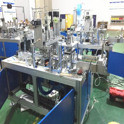 Cina Linea di produzione automatica completa della maschera di protezione con stile 1 - 2 in vendita