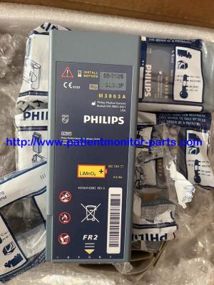 Chine Piles d'origine pour équipement médical pour M3863A DC 12V 4.2Ah Pour PHILIP FR2 AED à vendre