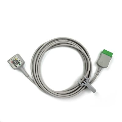 China GE Ref:2106305-003  ECG Trunk Cable 3/5 lead IEC ,3.6m/12ft for sale