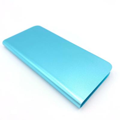 China Customized aluminum alloy/stainless steel or frosted and lightweight anodizing metal box ultra-thin packing box crates for sale