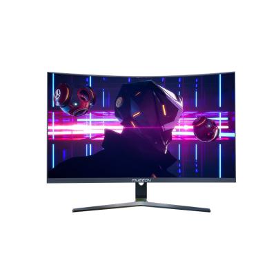 China Manufacturer Wholesale Cheap 27 Inch Curved High Quality Black Computer Screen Curved Monitor For Business for sale