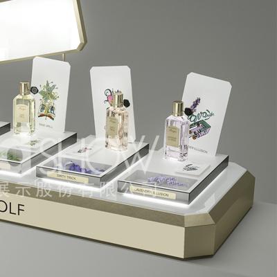 China 1 Year Warranty Commonly Used Indoor Outdoor Perfume Cosmetic Display Stand for sale