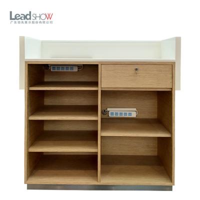 China Cheap Concise Multi-Layer Custom Size Custom Size Storage Countertop Service Counter Display Racks for sale