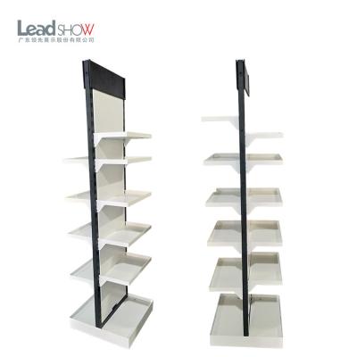 China Factory Direct Sale Customizable Island Display Rack Metal Customizable Coating Shelves for sale