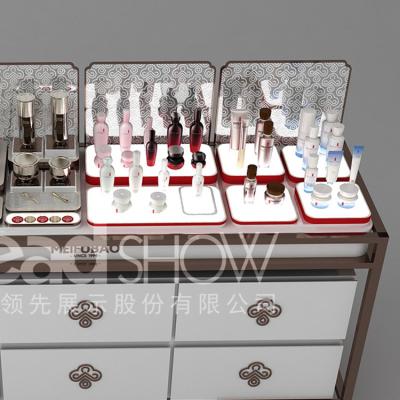 China New Chinese Style Storage Plate Multilayer Thick Elegant Atmosphere Cosmetic Display for sale