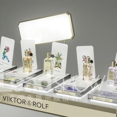 China 1 Year Warranty Commonly Used Small Items Perfume Acrylic Cosmetic Display Stand for sale