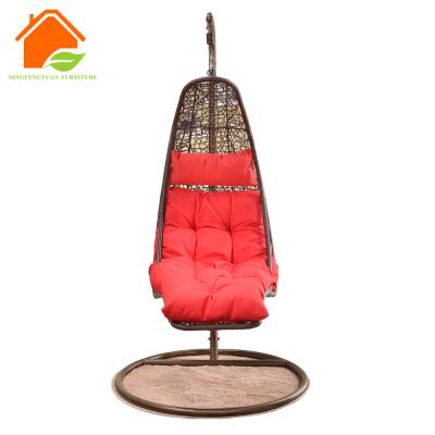 China Leisure Styles Banana Shaped Baby Swing Chair Indoor Indoor Rattan Hanging Chair for sale