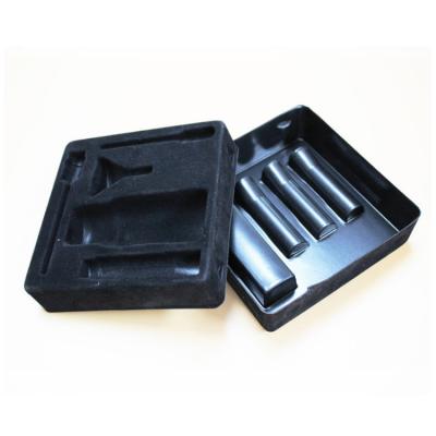 China Cosmetic PET Blister Insert Hard Packing Plastic Trays for sale