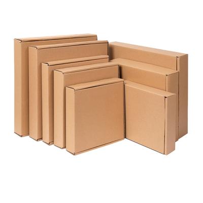 China Recyclable Wine Color Corrugated Cardboard Clothing Mailer Mailer Wholesale Mailer Wholesale Flower Packaging Custom Single Shipping Box for sale