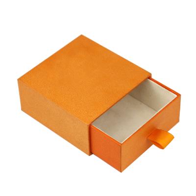 China Jewelry Packaging With Velvet Inside Small Gift Jewelry Packaging Cardboard Drawer Storage Decorated Paper Box for sale