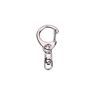 China Promotional Gifts Custom Size Clasps Clasps Bag Key Ring Hook F Nickel Lobster Swivel Clasp With D O Rings C Snap Hook Key Chain for sale