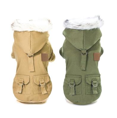 China Sustainable Pet Clothing Thickened Warm Dog Winter Clothing Small And Medium Dog Climbing Clothing for sale