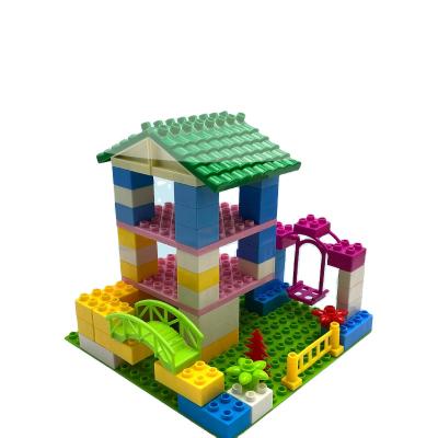 China Home Model Abs Kid Toy Magnetic Baby Building Blocks Tree City Hobby Eco-friendly Material for sale