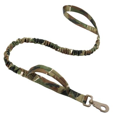 China Custom Tactical Bungee Bungee Dog Leash Quick Release Elastic Outdoor Tactical Dog Leash for sale