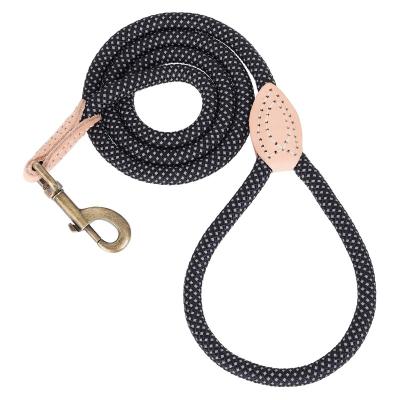 China Stocked Custom Pet Dog Leash Wholesale Nylon Pet Leash Pet Leash for sale