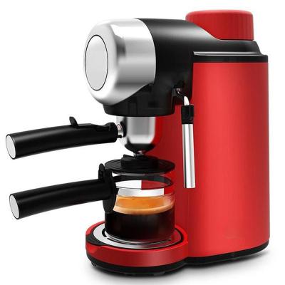 China Hotel Style Induction Coffee Maker Italian Aluminum Customize Steam Prusser Coffee Machine for sale