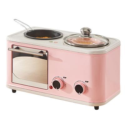 China Hotel factory supply 3 in 1 household breakfast maker hot sale multifunctional oven for sale