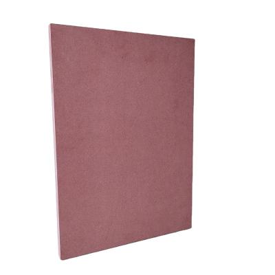 China Traditional Fireproof Board Fire Resistant Red MDF for sale